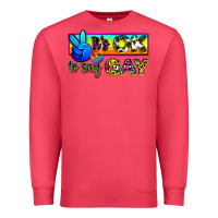 Cardinal it's ok to say gay Premium Sweatshirt - Zillion Design Studio