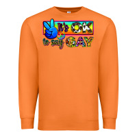 Carrot it's ok to say gay Premium Sweatshirt - Zillion Design Studio