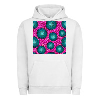 Pigment Lunar Rock floral pink leopard seamless pattern Urban Hoodie - BundleAndBundleShop