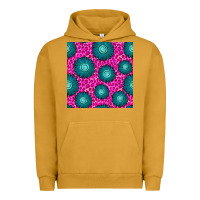 Floral Pink Leopard Seamless Pattern Urban Hoodie | Teevron