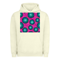 Pigment Pistachio floral pink leopard seamless pattern Urban Hoodie - BundleAndBundleShop