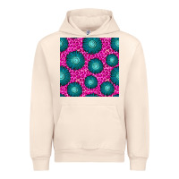 Sandshell floral pink leopard seamless pattern Urban Hoodie - BundleAndBundleShop