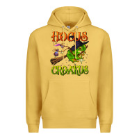 Antique Gold hocus croakus Premium Hoodie - BundleAndBundleShop