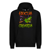 Black hocus croakus Premium Hoodie - BundleAndBundleShop