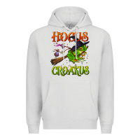 Dove Grey hocus croakus Premium Hoodie - BundleAndBundleShop