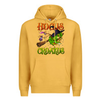 Mustard hocus croakus Premium Hoodie - BundleAndBundleShop