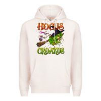 Pale Pink hocus croakus Premium Hoodie - BundleAndBundleShop