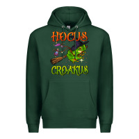 Sports Green hocus croakus Premium Hoodie - BundleAndBundleShop