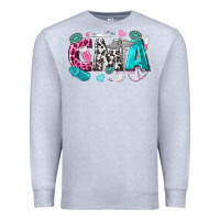 Heather Grey cma Premium Sweatshirt - texasbilliewilder