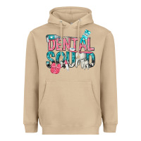 Dental Squad With Cowhide Heavyweight Hoodie | Teevron