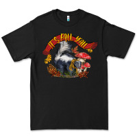 Black It's Fall Y'all Skunk Premium Tee - LillyAllenDesigns