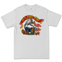 Dove Grey It's Fall Y'all Skunk Premium Tee - LillyAllenDesigns