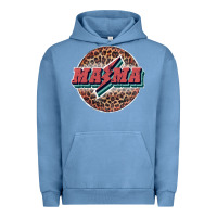 Pigment Pebble Blue mama Urban Hoodie - JahusDesignShop