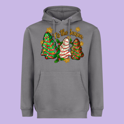 Heavyweight Hoodie 'tis the season christmas cake