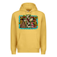 Antique Gold Christmas cross Premium Hoodie - JahusDesignShop