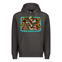 Smoke Christmas cross Premium Hoodie - JahusDesignShop