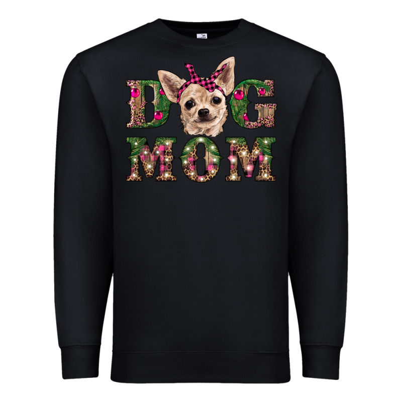 Christmas Dog Mom Chihuahua Premium Sweatshirt by RanaPortraitStore | Teevron