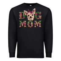Black christmas dog mom chihuahua Premium Sweatshirt - RanaPortraitStore