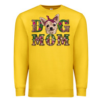 Lemon christmas dog mom chihuahua Premium Sweatshirt - RanaPortraitStore