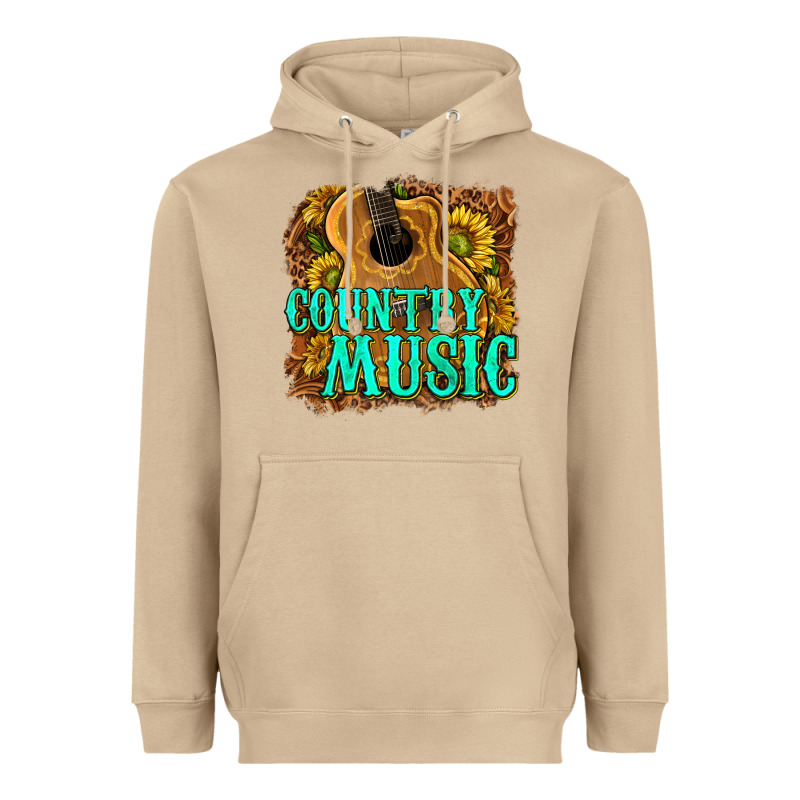Country Music Western Heavyweight Hoodie by texasbilliewilder | Teevron