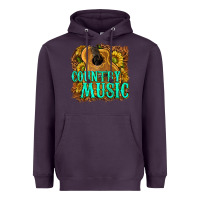 Plum country music western Heavyweight Hoodie - texasbilliewilder