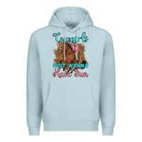 Cowgirls Just Wanna Have Fun Premium Hoodie | Teevron