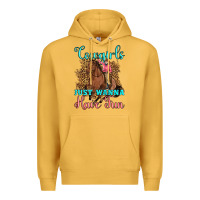 Mustard cowgirls just wanna have fun Premium Hoodie - Artiststas