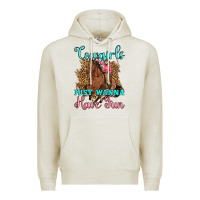 Oatmeal Heather cowgirls just wanna have fun Premium Hoodie - Artiststas