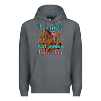 Rock cowgirls just wanna have fun Premium Hoodie - Artiststas