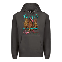 Smoke cowgirls just wanna have fun Premium Hoodie - Artiststas