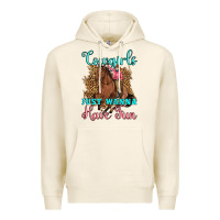 Tofu cowgirls just wanna have fun Premium Hoodie - Artiststas