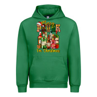 Emerald merry drunk im christmas Urban Hoodie - AdoDesignShop