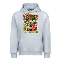 Heather Grey merry drunk im christmas Urban Hoodie - AdoDesignShop