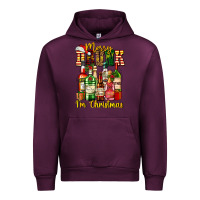 Mauve Wine merry drunk im christmas Urban Hoodie - AdoDesignShop