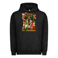 Pigment Black merry drunk im christmas Urban Hoodie - AdoDesignShop