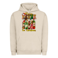 Pigment French Oak merry drunk im christmas Urban Hoodie - AdoDesignShop