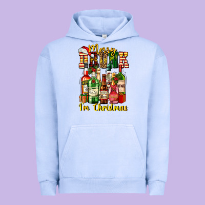 Merry Drunk Im Christmas Urban Hoodie Designed By Adodesignshop