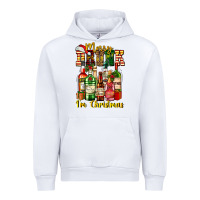 White merry drunk im christmas Urban Hoodie - AdoDesignShop