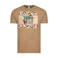 Vintage Coffee i pretend coffee helps but i'm still a bitch Vintage Tee - Artiststas