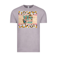 Vintage Zinc i pretend coffee helps but i'm still a bitch Vintage Tee - Artiststas