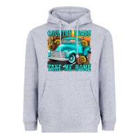 Heather Grey country roads take me home western Heavyweight Hoodie - texasbilliewilder