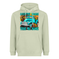 Matcha country roads take me home western Heavyweight Hoodie - texasbilliewilder
