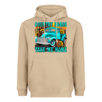 Country Roads Take Me Home Western Heavyweight Hoodie | Teevron