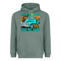 Sage country roads take me home western Heavyweight Hoodie - texasbilliewilder