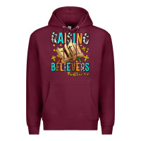 Burgundy Raising believers matthew 4 17 Premium Hoodie - AdoDesignShop