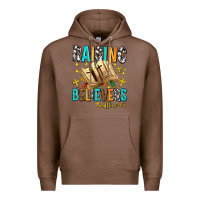 Chestnut Raising believers matthew 4 17 Premium Hoodie - AdoDesignShop