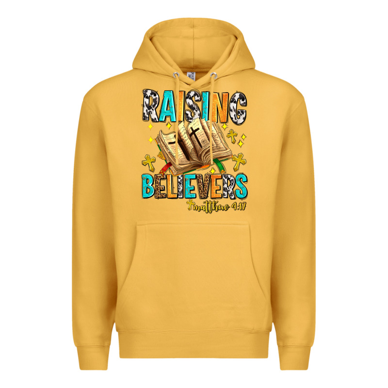 Raising Believers Matthew 4 17 Premium Hoodie by AdoDesignShop | Teevron