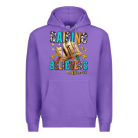 Purple Raising believers matthew 4 17 Premium Hoodie - AdoDesignShop