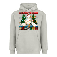 Moon Dust honking through the snow Heavyweight Hoodie - Zillion Design Studio