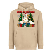Mushroom honking through the snow Heavyweight Hoodie - Zillion Design Studio